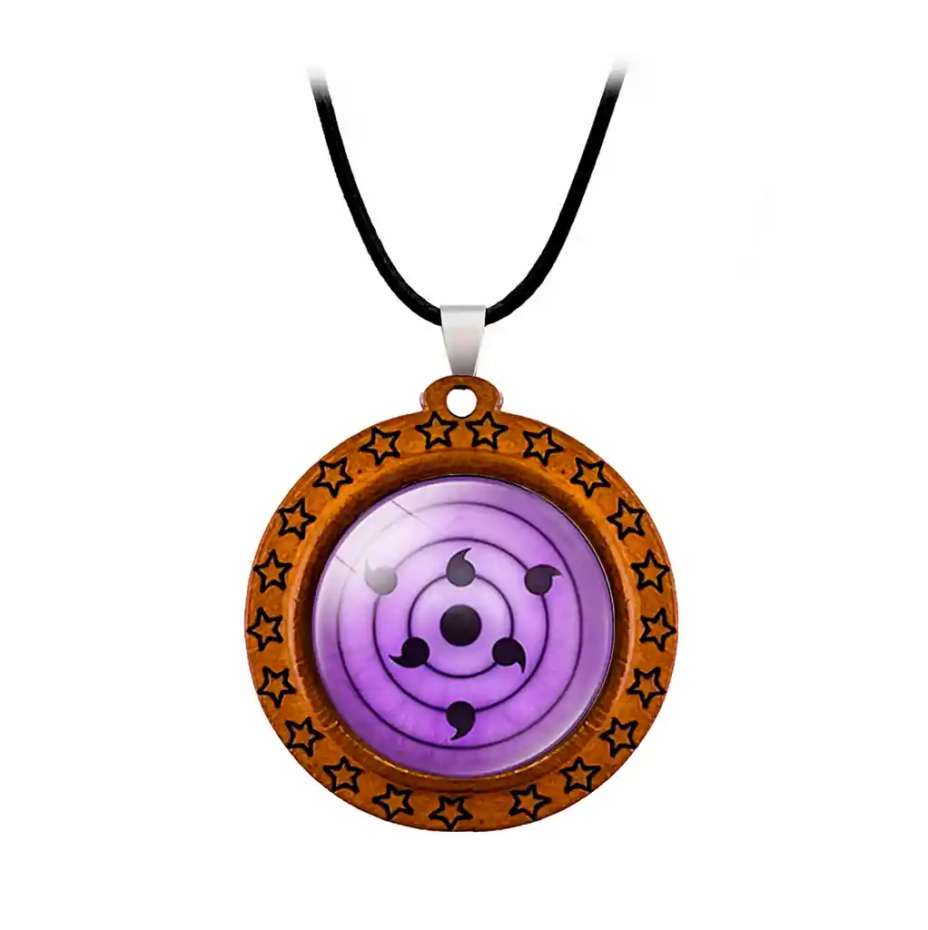 Collar Rinnegan Supremo Naruto Anime Unisex + Estuche