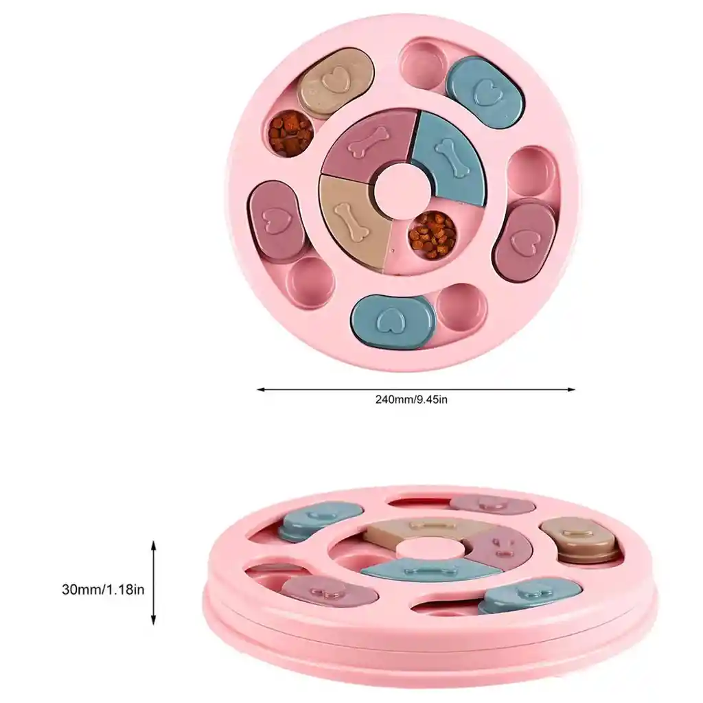 Comedero Didactico Para Mascota Tazon Interactivo