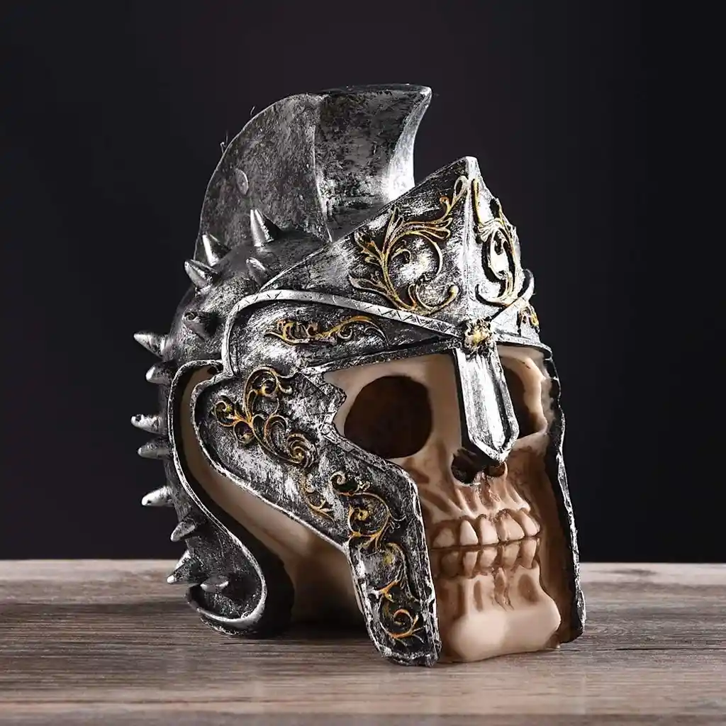 Calavera De Gladiador Decorativa