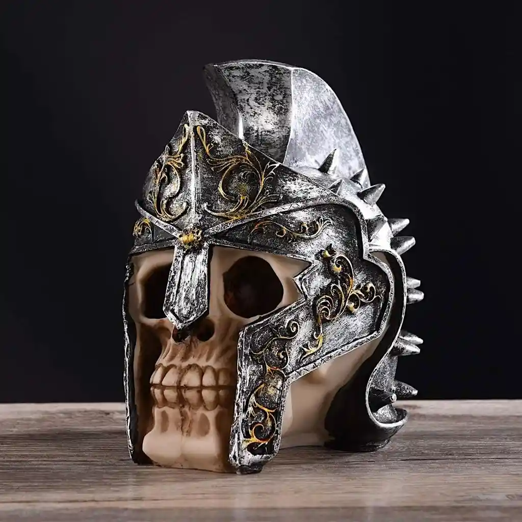 Calavera De Gladiador Decorativa