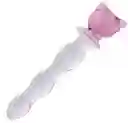 Dildo Cristal Oso Talla M Consolador 20cm