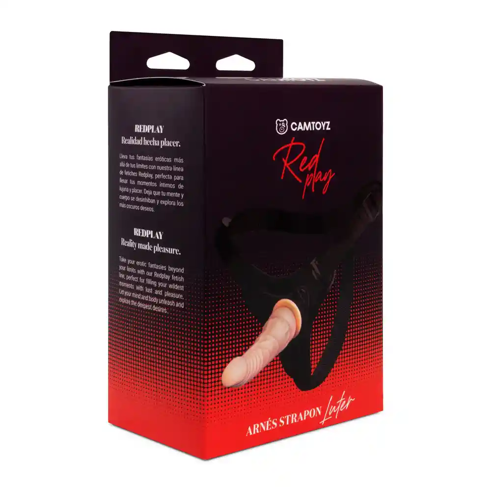 Arnes Con Consolador Dildo Strapon Luter 14,5cm Camtoyz