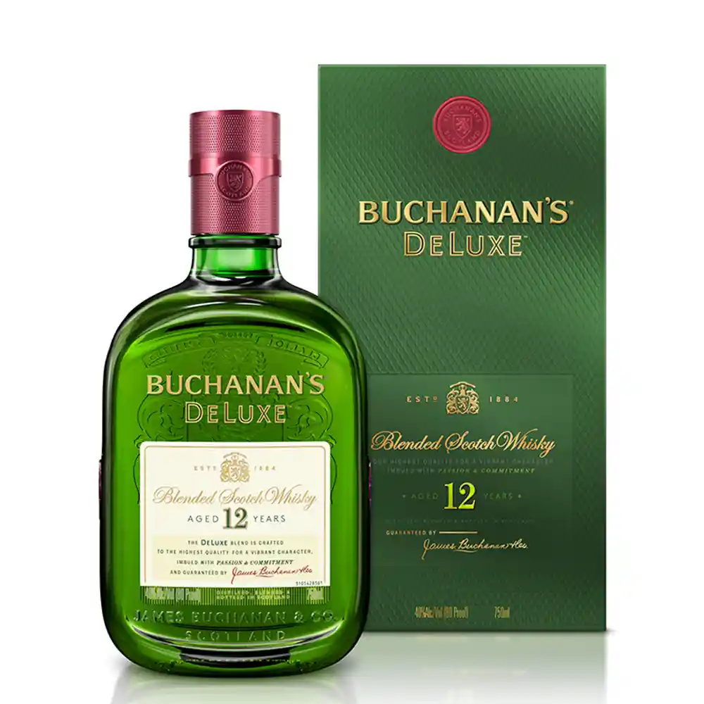 Buchanans Deluxe Whisky 12 Años Botella