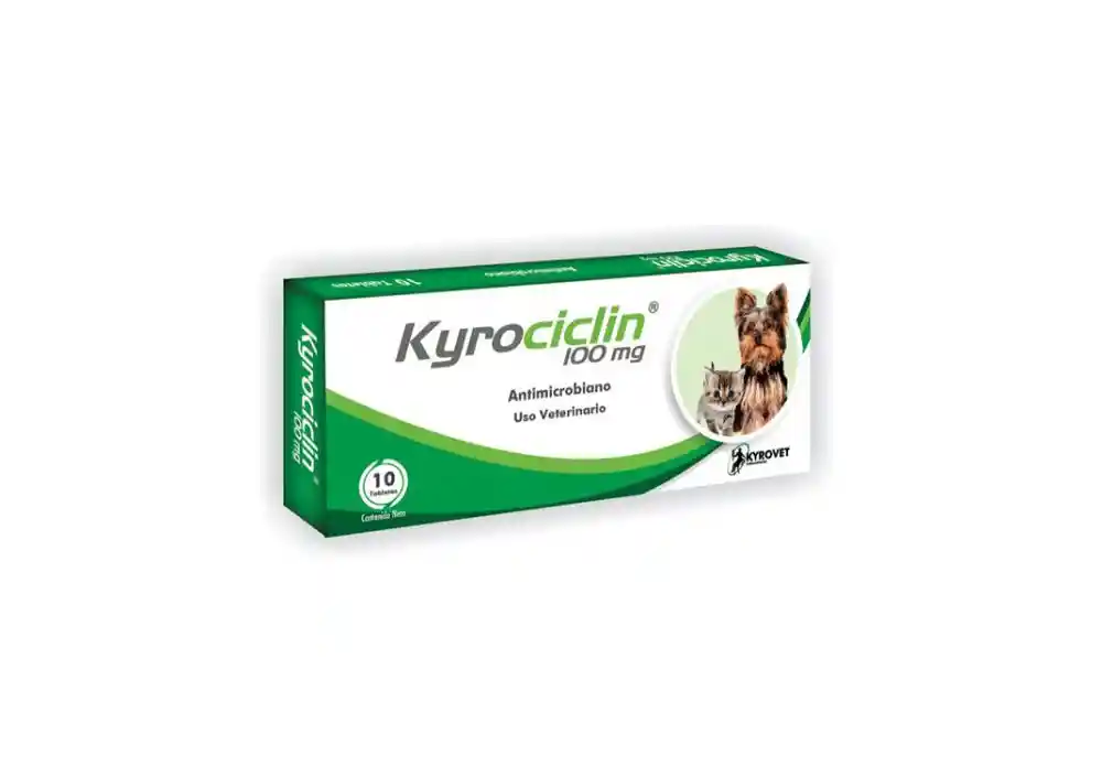 Kyrociclin 100 Mg Caja X 10 Tabletas