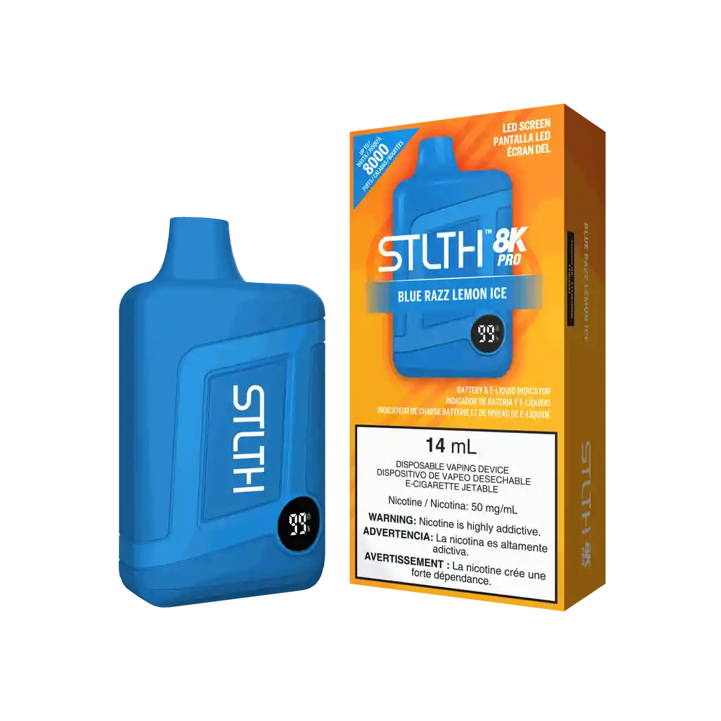 Dispositivo Stlth 8k Blu Razz Lemon Ice 50mg