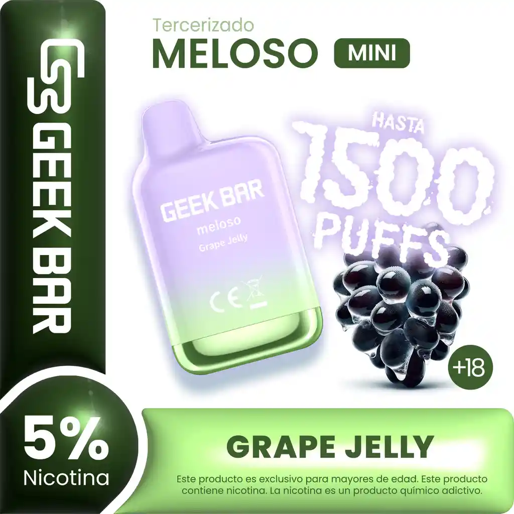 Geekbar Grape Jelly 1500puff