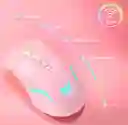 Mouse Inalambrico Cw905 Onikuma Color Rosa Recargable Usb