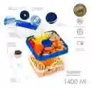 Tupper Porta Comida Con Divisiones Practicas Lunch Box