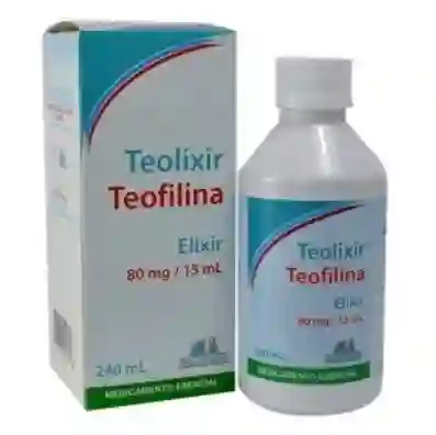 Teofilina (teolixir) 80 Mg/ 15 Ml Jarabe 240 Ml