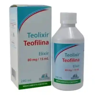 Teofilina (teolixir) 80 Mg/ 15 Ml Jarabe 240 Ml