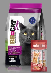 Br For Cat® Gato Adulto Gratis 4 Sachets Michiko Salmón