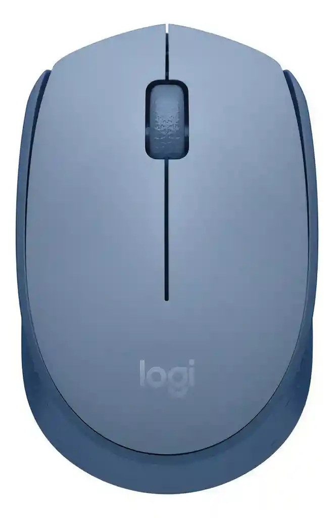 Mouse Logitech M170 Gris/azul Inalambrico