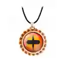 Collar Ojo Naruto Modo Sabio Anime Detalle Unisex + Estuche