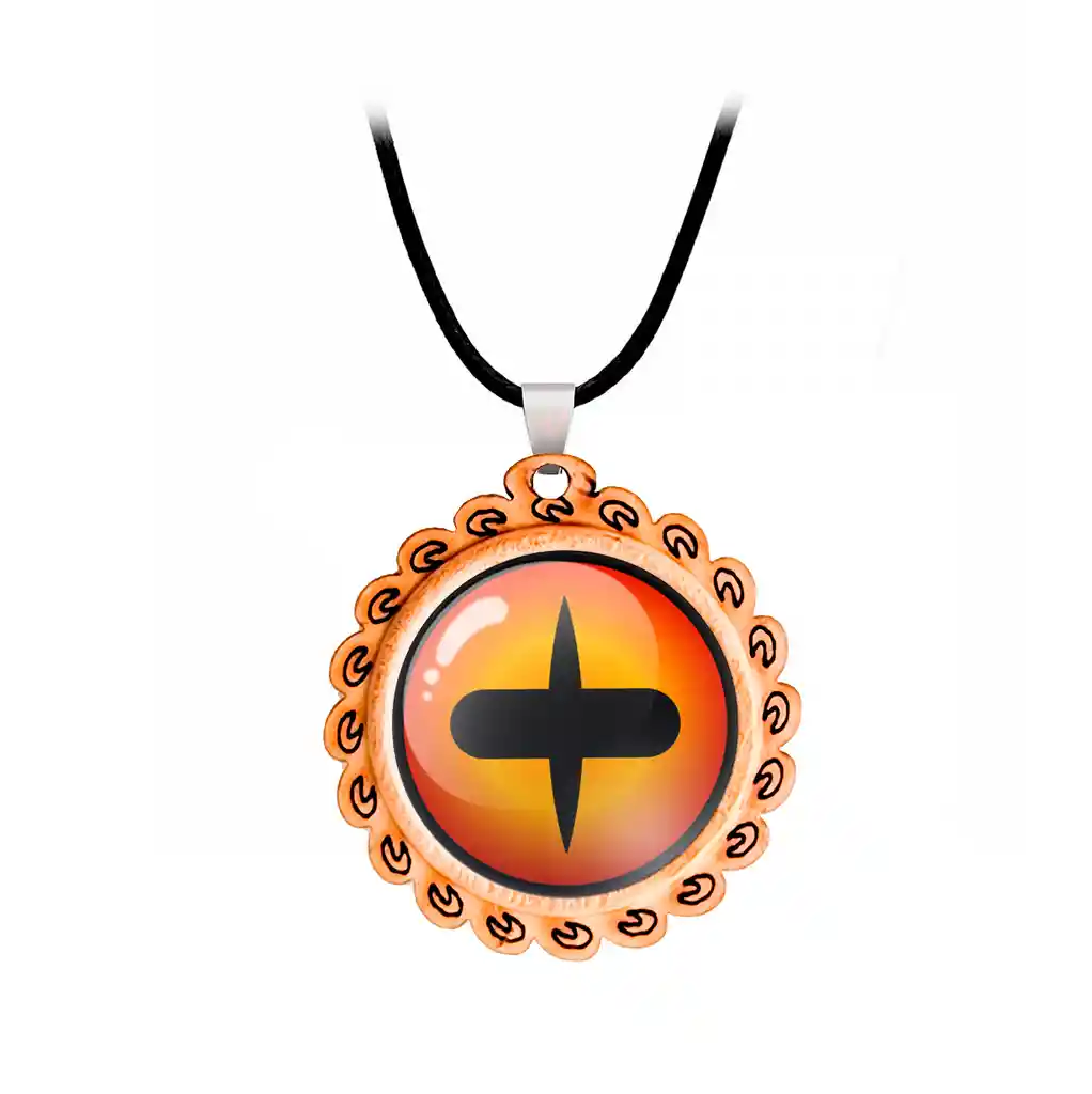 Collar Ojo Naruto Modo Sabio Anime Detalle Unisex + Estuche