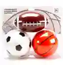Set Mini Pelotas Inflables Para Niños, Deporte Aire Libre