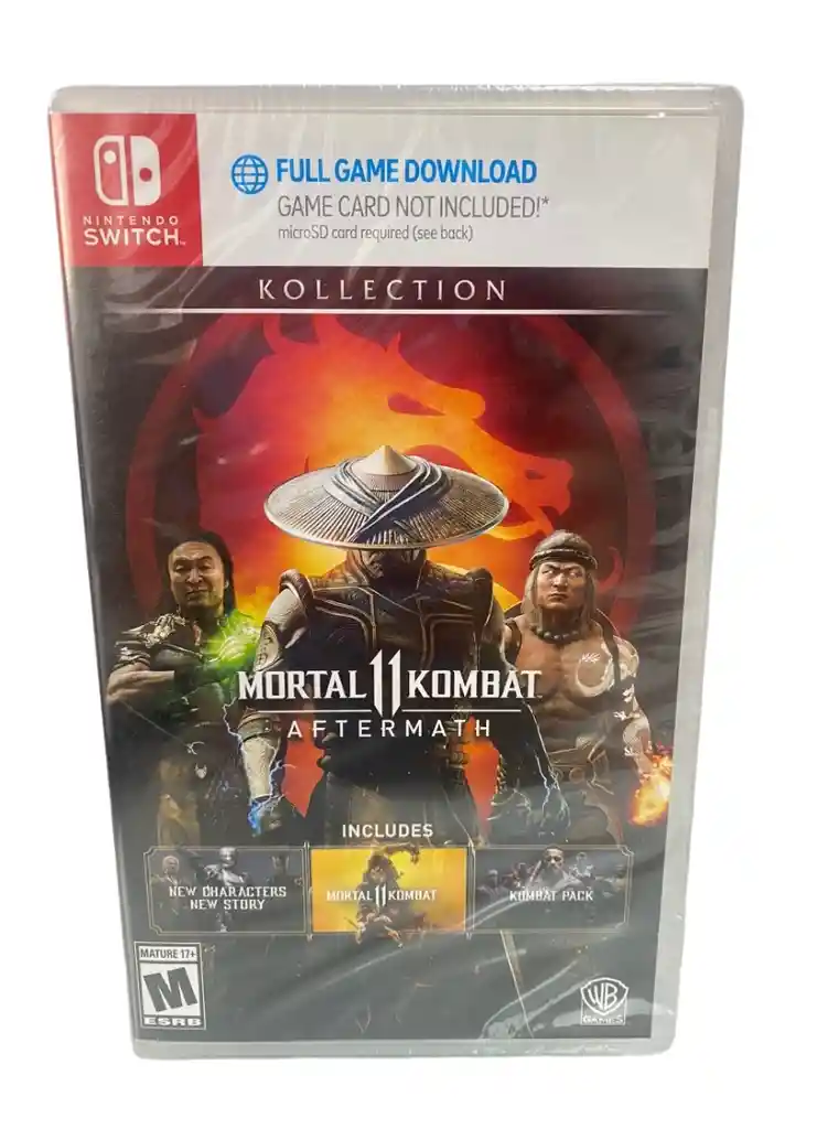 Mortal Kombat 11 Aftermath Para Nintendo Switch Nuevo Y Fisico