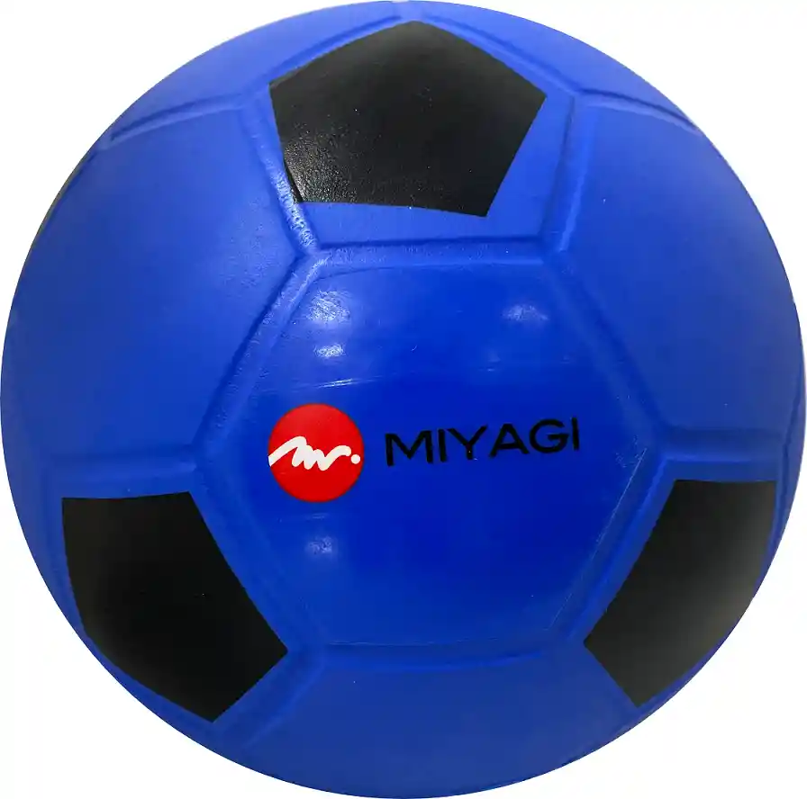 Pelota De Caucho Miyagi Fundamentación 280gr Fútbol/ Azul