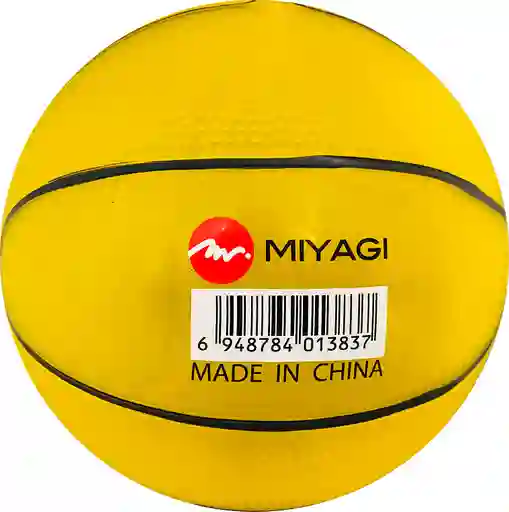 Pelota De Baloncesto Miyagi Fundamentación, Iniciación Lb7001/ Amarillo