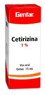 Cetirizina 1 % 15 Ml Gotas