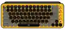 Teclado Mecánico Inalámbrico Logitech Pop Keys - Amarillo/negro