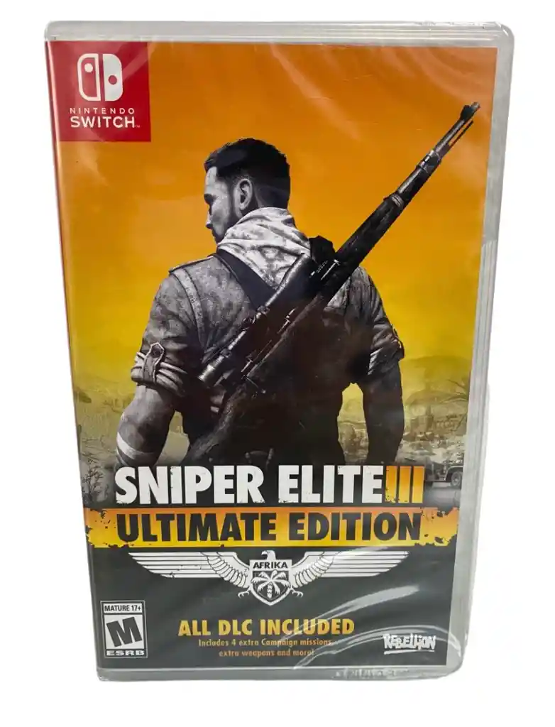 Sniper Elite 3 Ultimate Edition Nintendo Switch Fisico Y Fisico