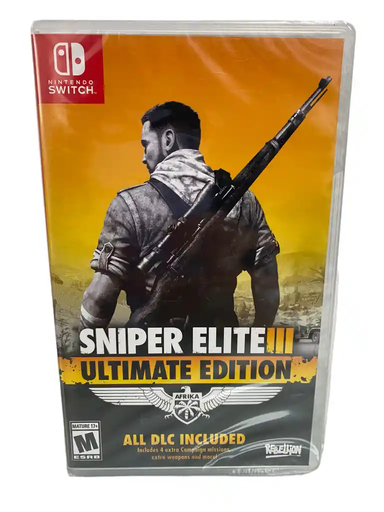 Sniper Elite 3 Ultimate Edition Nintendo Switch Fisico Y Fisico