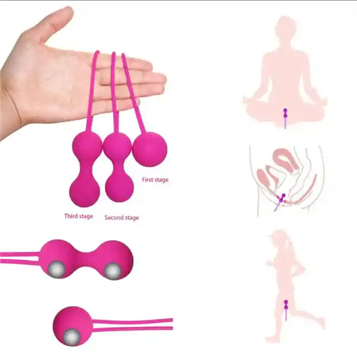 3 Bolas Chinas Para Ejercicios Vaginal Kegel