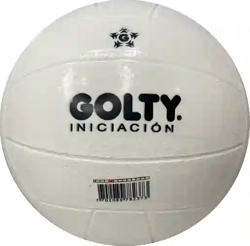 Pelota De Caucho Golty Niko/ Voleibol - Blanco