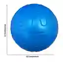 Pelota De Letras, Caucho Para Niños, #7 Tamaño 17cm/ Azul