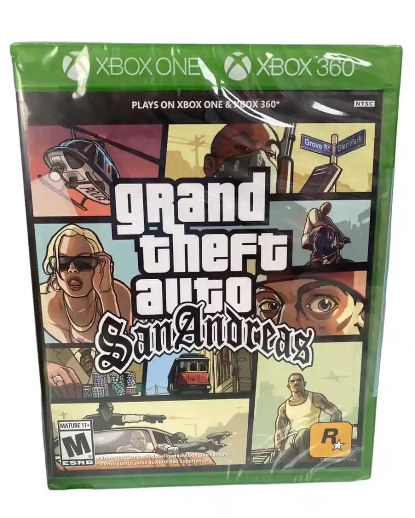 Grand Theft Auto San Andreas Para Xbox One Nuevo Y Fisico