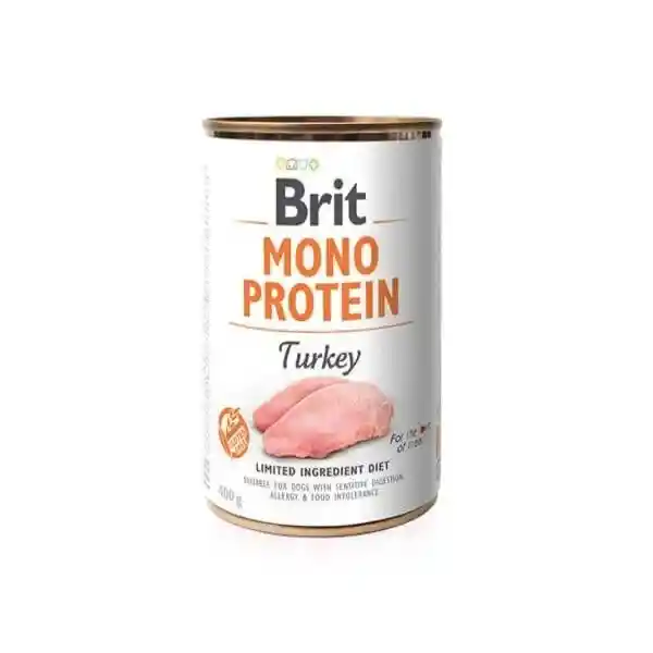 Lata Brit Mono Protein Turkey 400gr