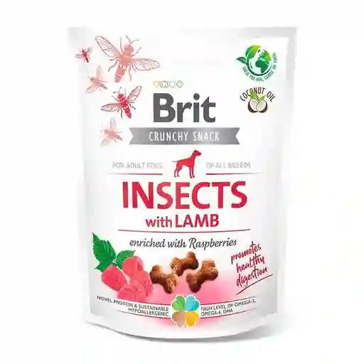 Snack Brit Crunchy Insect Lamb 200gr