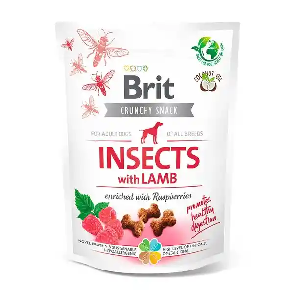 Snack Brit Crunchy Insect Lamb 200gr