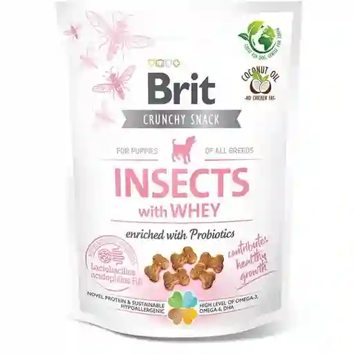 Snack Brit Crunchy Insect Whey 200gr