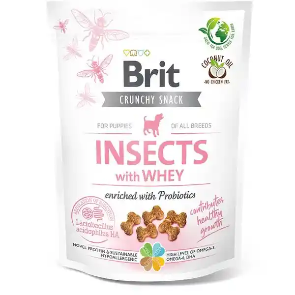 Snack Brit Crunchy Insect Whey 200gr