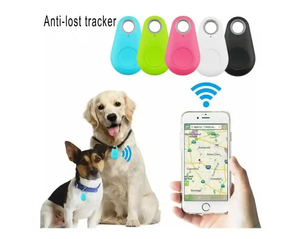 Dispositivo Gps Bluetooth Localizador Mascotas Y Objetos Set X 2