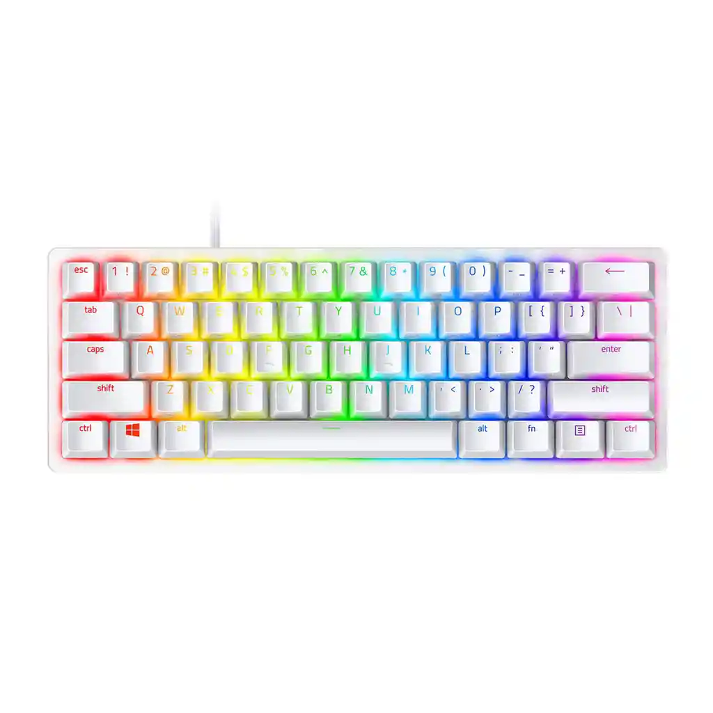 Razer Huntsman Mini Teclado Gamer 60 Chroma Rgb Ing Wht