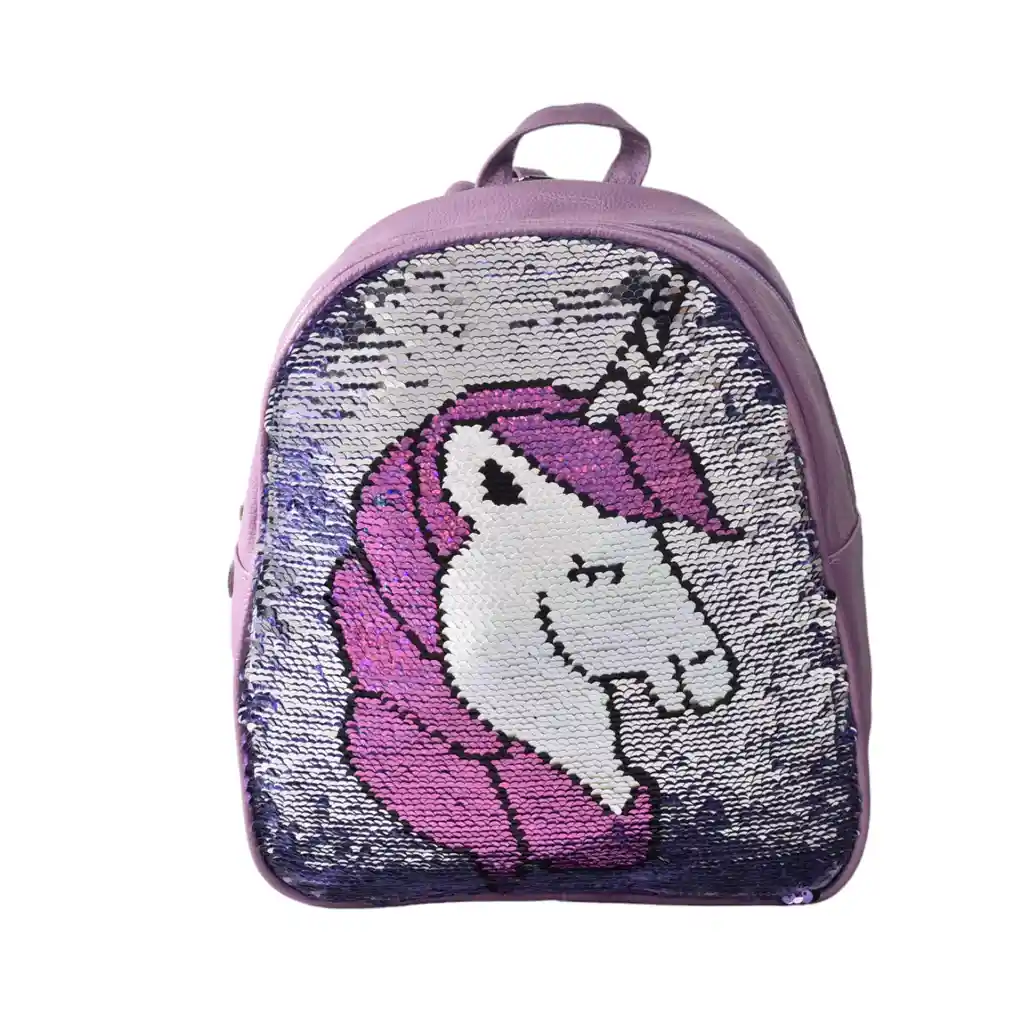 Maleta Morral Pequeño Infantil Para Niña Lentejuelas