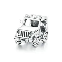 Charm Dije Vehículo Carro De Aventura En Plata 925
