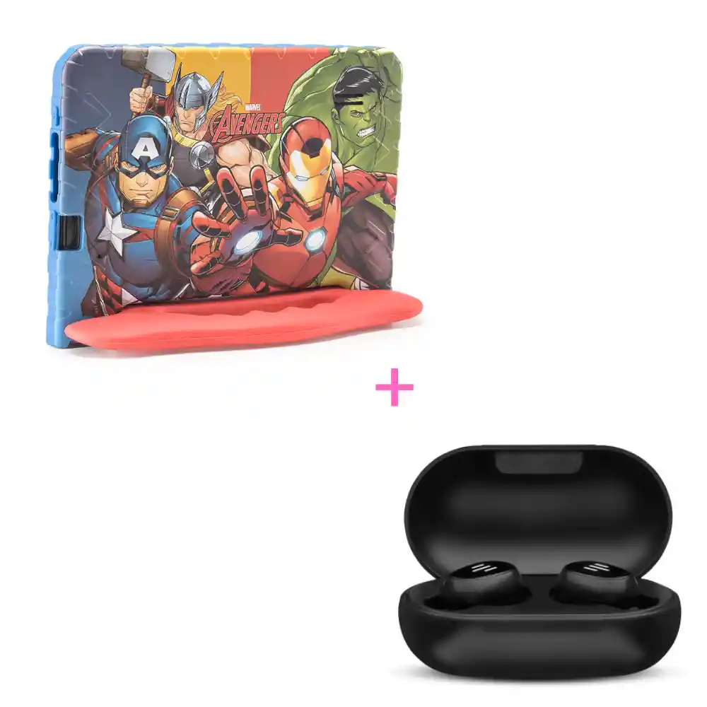 Tablet Disney Avengers Kids 32gb Wi-fi + Audífonos Bluetooth