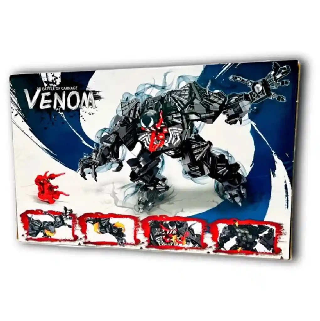 Juego Juguete Armable Venom Battle Of Carnage 810 Piezas Regalo, Feliz Cumpleaños, Decoracion, Muñecas, Infantil, Navidad