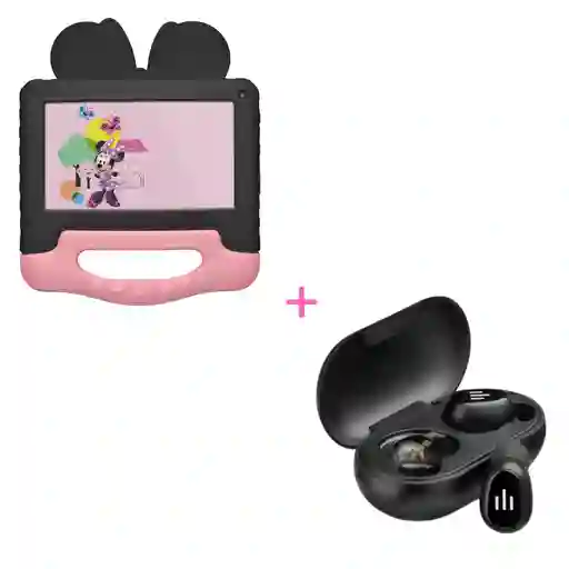 Tablet Disney Minnie Kids 32gb Wi-fi+ Audífonos Bluetooth