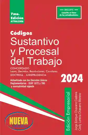 Código Sustantivo Y Procesal Del Trabajo