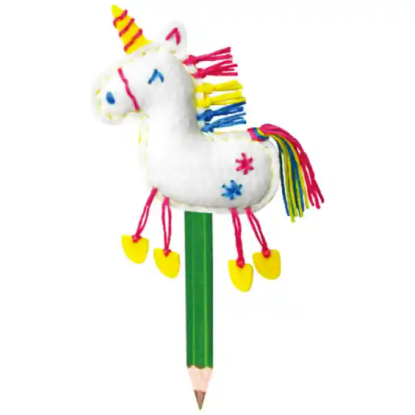 Juguete Niñas Set De Arte Manualidades Mini Unicornio Tejidos