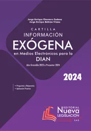 Cartilla Información Exógena En Medios Electrónicos Para La Dian 2024