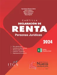 Cartilla Declaración De Renta Personas Jurídicas 2024