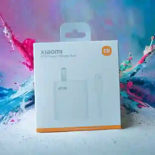 Cargador Xiaomi 67w Completo Cable Tipo C