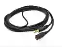 Cable Extensión Audio Plug De 3.5 Mm Stereo Macho A Hembra De 3 Metros. Para Audifonos-parlantes