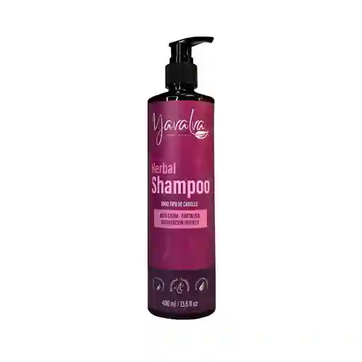 Shampoo Herbal Yavalva Para Todo Tipo De Cabello