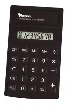 Calculadora Bolsillo Marfil Mf-b-101